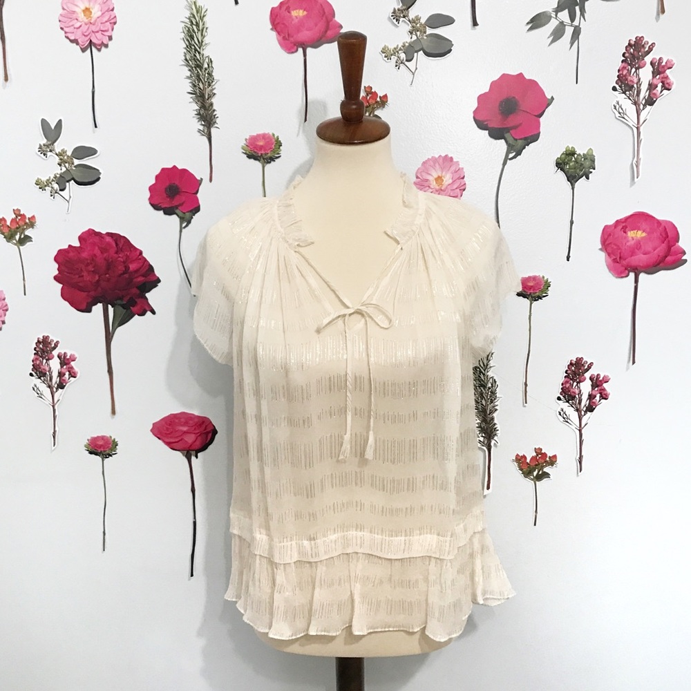 • Rebecca Taylor • Silk Blouse